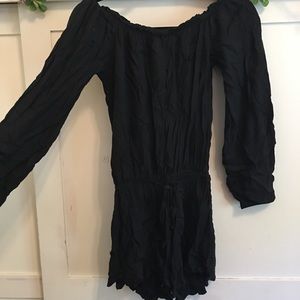 Black Brandy Melville Romper